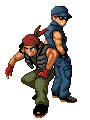 ドット絵　ラルフ＆クラーク