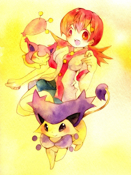 アカネとエネコ＋エネコロロ