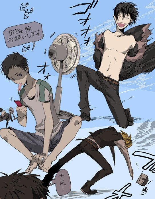【DRRR腐】臨帝静帝描き殴り