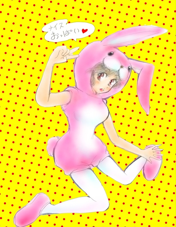 桃色うさぎチャンちゃん