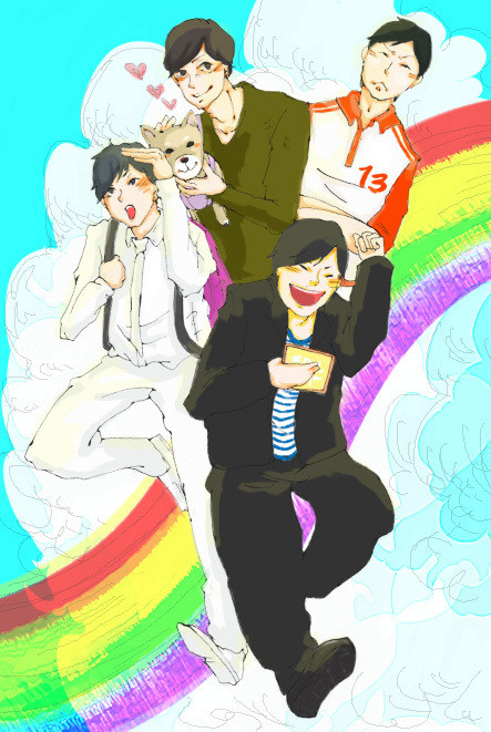 ４人