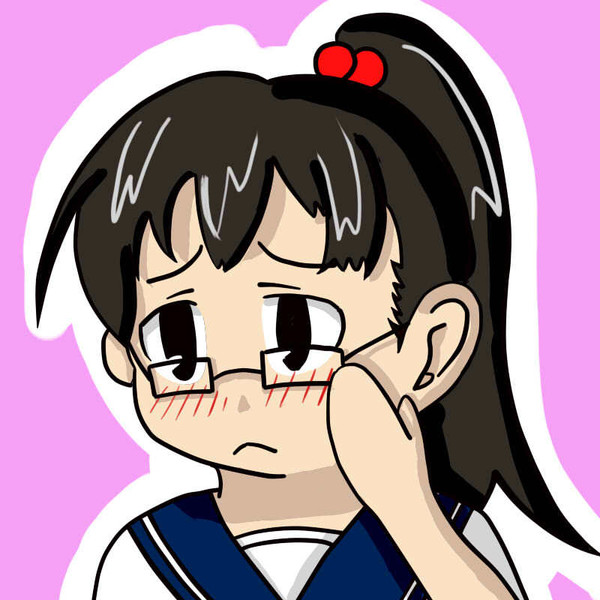 加藤さんはメガネっ子