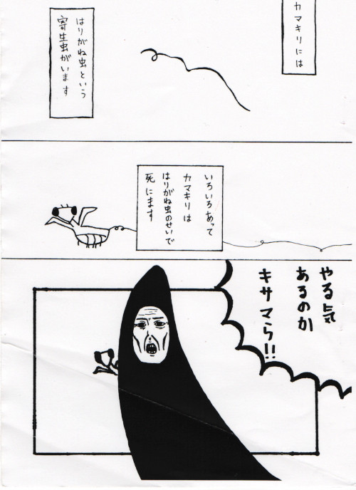 尻に寄生