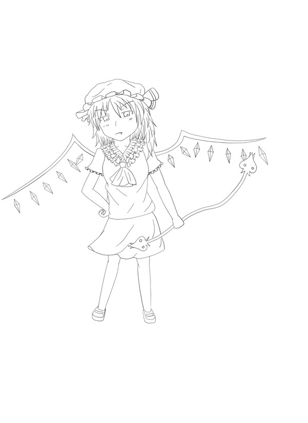 フランちゃん　描いたよ