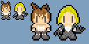 アシュレイ シドニー 人形風ドット絵