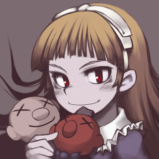 Twitterのアイコン用に描いた