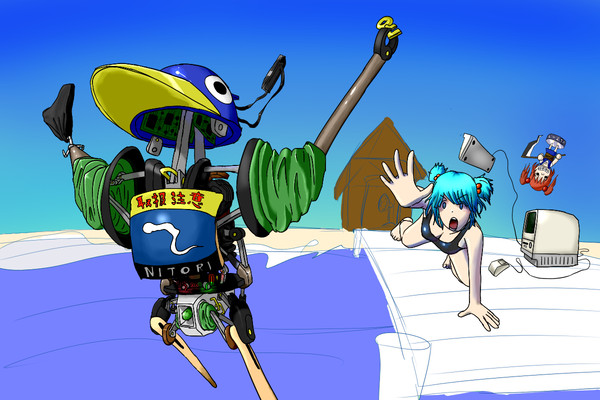 プリニーは大変なものを盗んでいきました