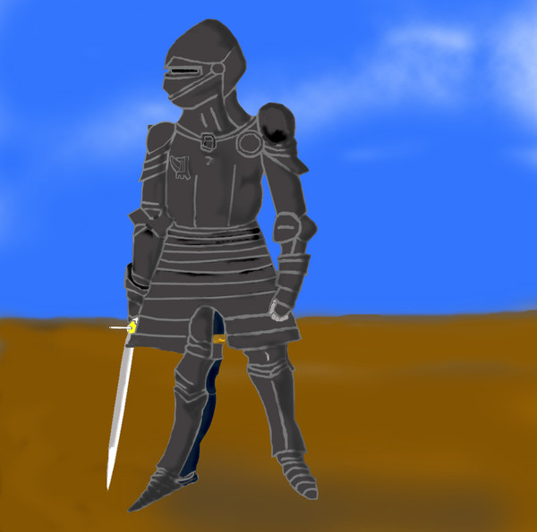 ドイツ騎士塗ってみた