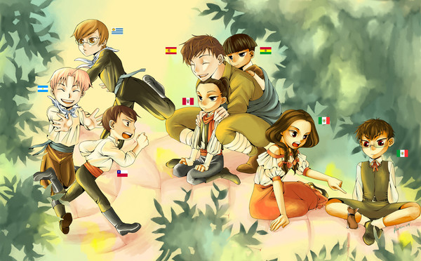 Spain and the kids