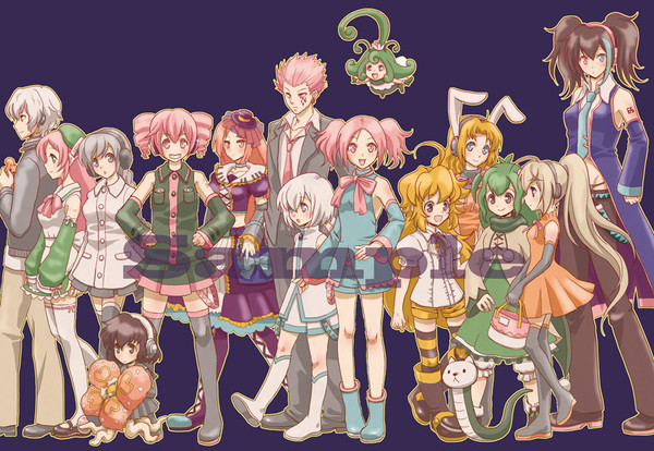The UTAU M@ster合わせ表紙