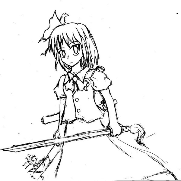 妖夢下書き