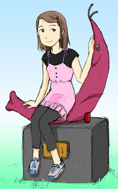 エビちゃんとエビ