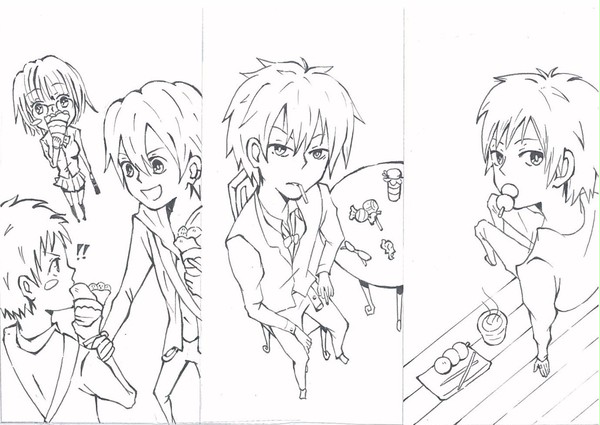 來良組+静ちゃん＋イザヤ（書籤原稿