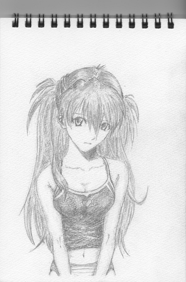 惣流・アスカ・ラングレー（模写）