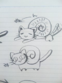 かたつむりねこ
