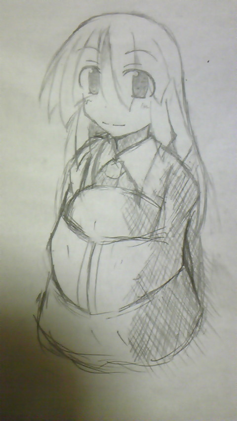 下書き輝夜。薄くてごめんorz