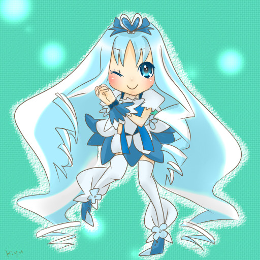 青かわいいよ青