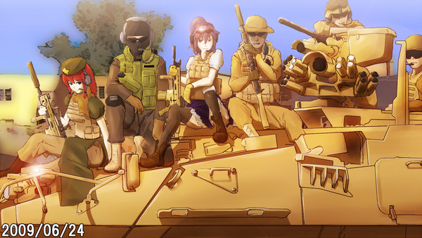 【東方武装化】「戦場の瀟洒な傭兵達」