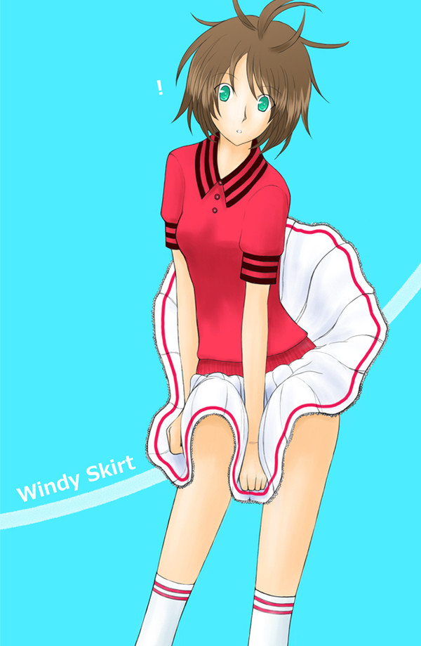 windy skirt