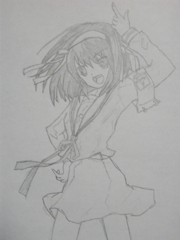 ハルヒ 模写