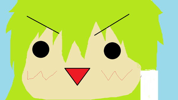 ３歳児でも描ける早苗さん