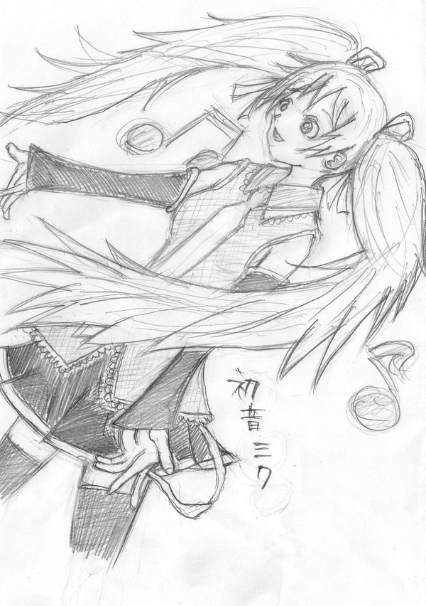 初音ミク(落書き)