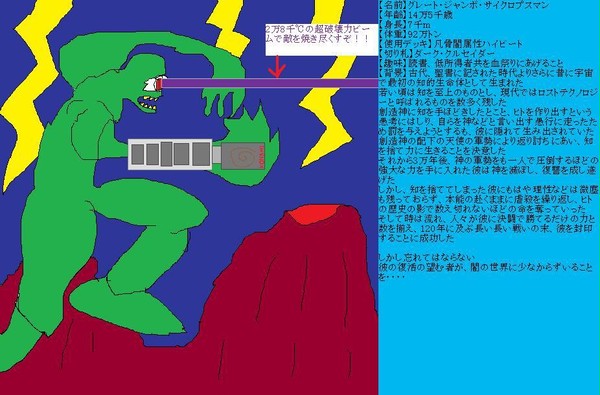 【ぴくデュエ】グレート・ジャンボ・サイクロプスマン