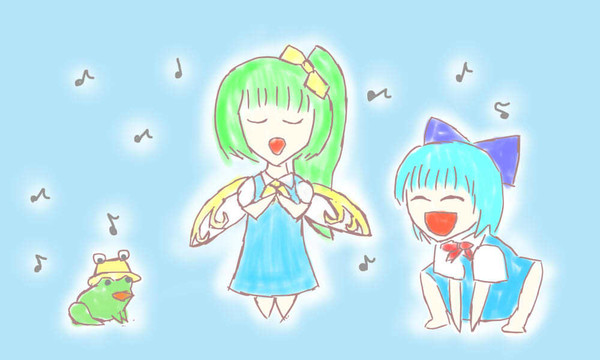 かえるの合唱？？