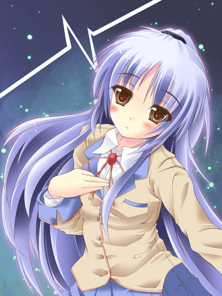【塗らせていただきました】奏ちゃんマジ天使・線画