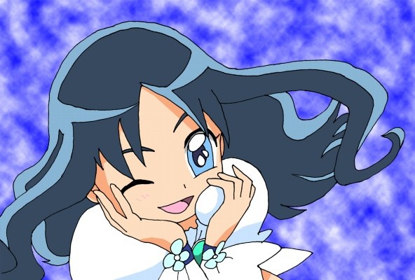 えりかさん変身中の1カット?