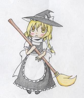 ちょっと幼い？魔理沙