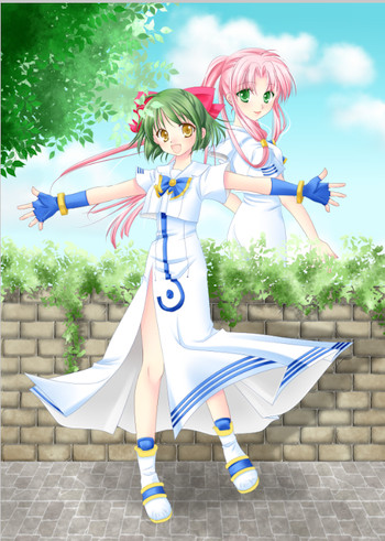 木々と空と先輩後輩