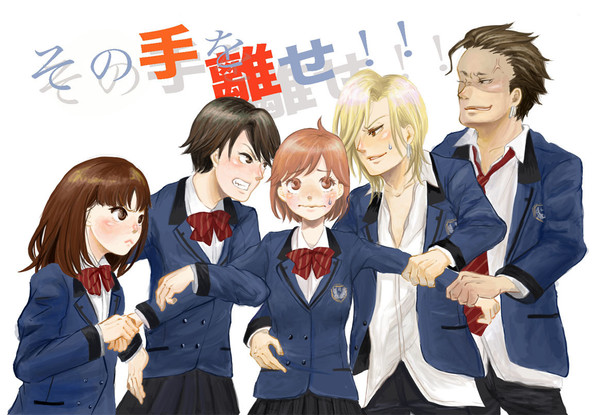 今日はうちらと帰るんだ!
