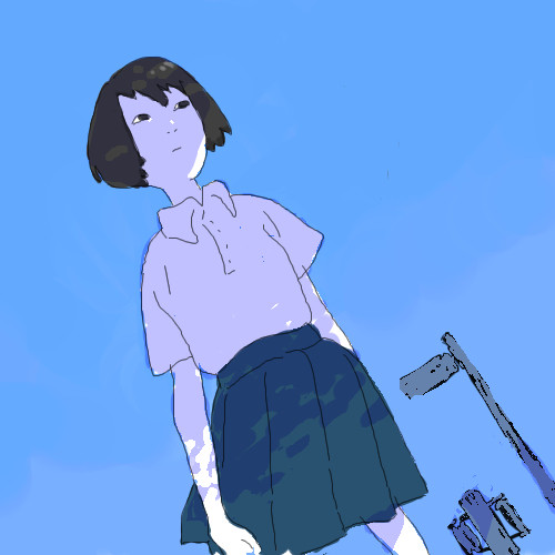 木漏れ日少女