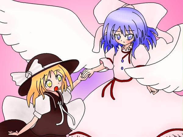 4面ボスの二人組み、マイとユキ。