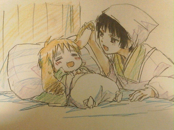 夕飯のしたくができましたよ