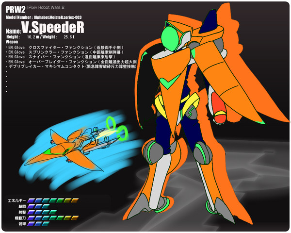 【PRW2】ヴィスピーダー・スペックノート
