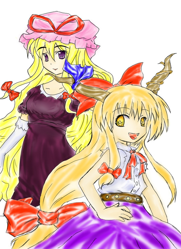 紫さま＆萃香だよ
