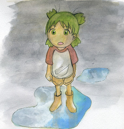 雨あがる。
