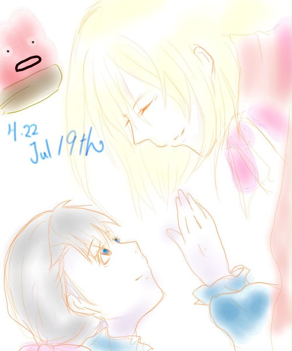 らきがき。