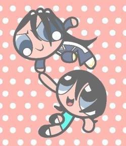 パワパフ風朽木兄妹
