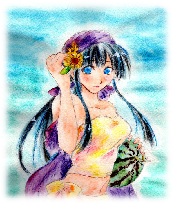 りゅかさんと夏