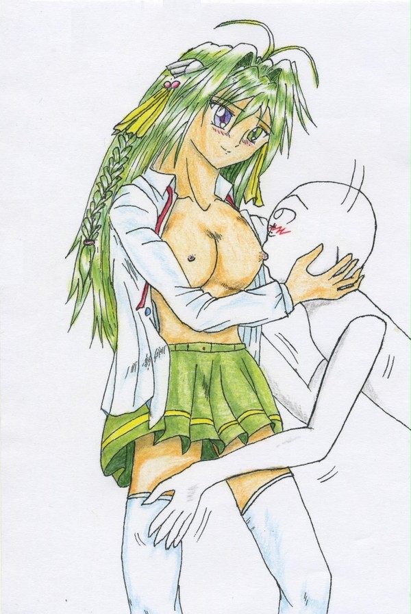 レミナさんの乳吸い
