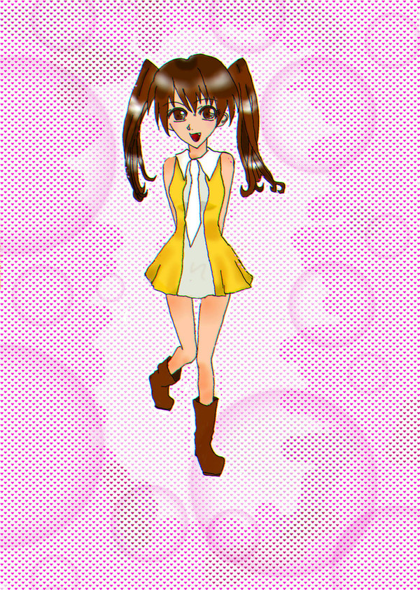 塗り絵を塗ってみた。･･･ごめんスクルド。ごめん、木下さくら先生