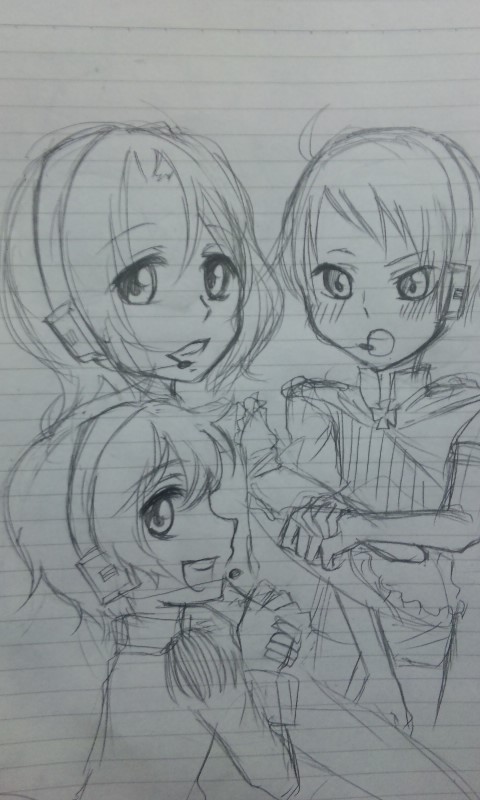 【ヘタリア】あくゆーろいど【落書き】