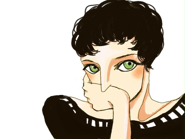 green eyes