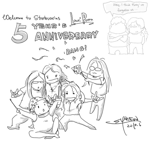 5 years anniversary for Lauri