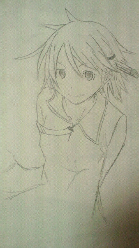 エピタの手書き絵(テンコ)