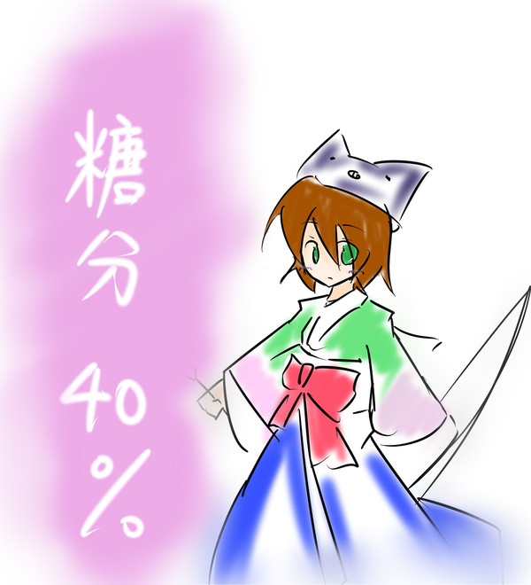 自キャラ落書き