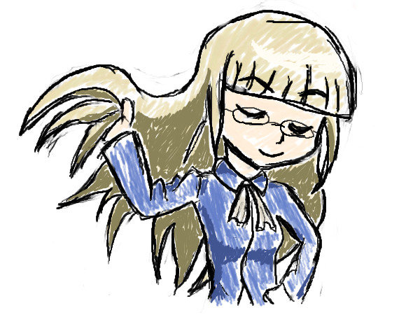 絵チャログ　ざっくりペリーヌ